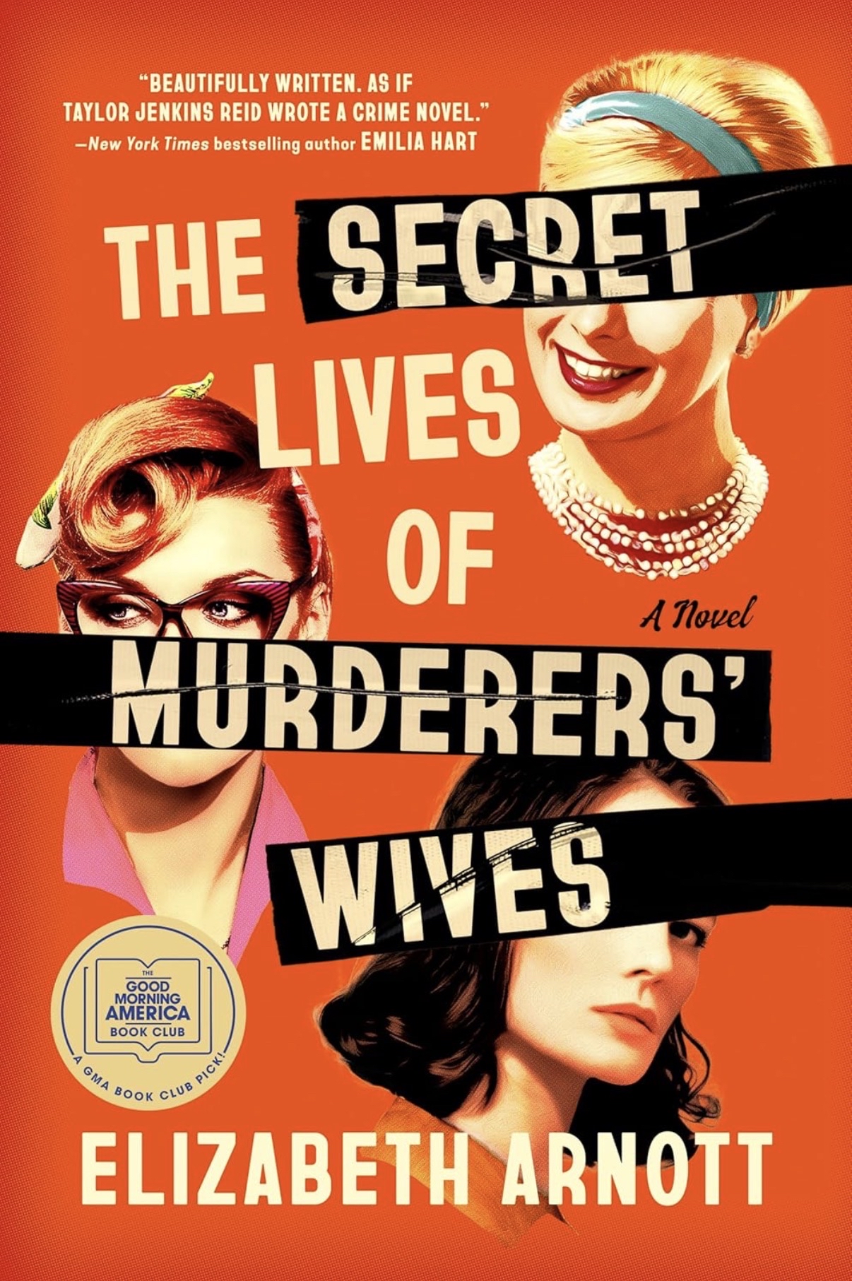 Cover of The Secret Lives of Murderers' Wives by Elizabeth Arnott