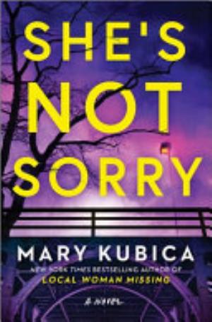 Cover of She's Not Sorry by Mary Kubica