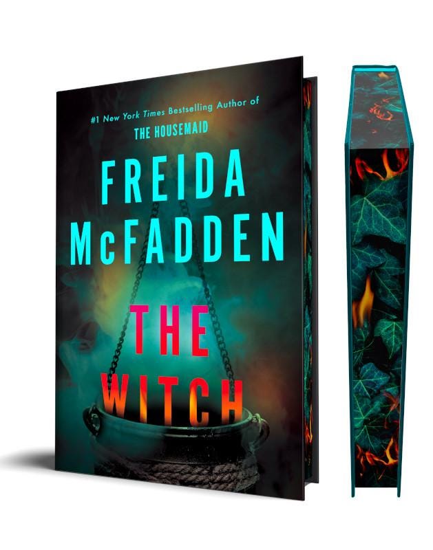 Book cover of The Witch by Freida McFadden